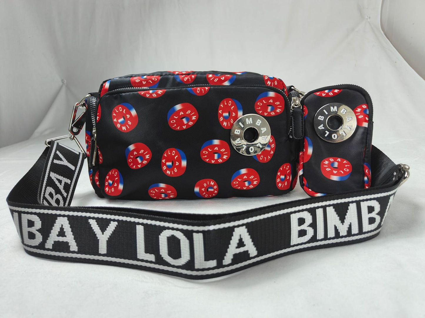 Women's Spanish Round For Flower Printed Crossbody Bags