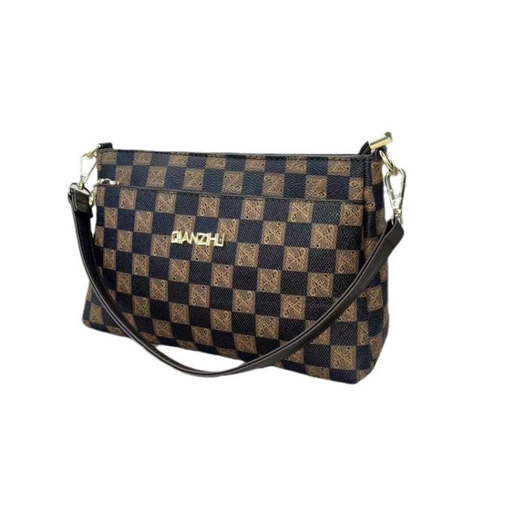 Women's Trendy Commuter Printed Mobile Change Handbags