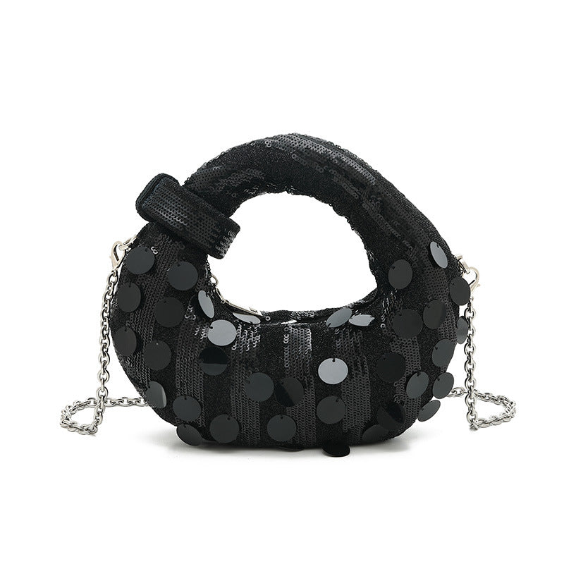 Women's Unique Clutch Shiny Rhinestone Dinner Handbags