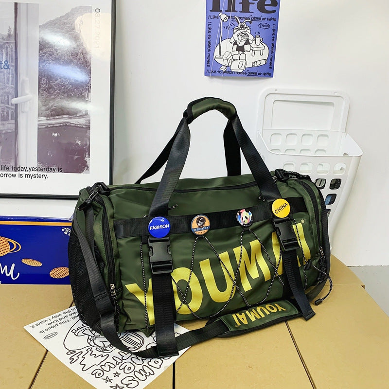 Men's Large Capacity Dry Wet Separation Training Bags