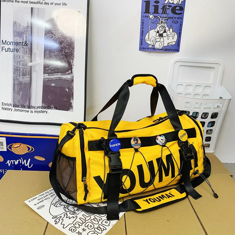 Men's Large Capacity Dry Wet Separation Training Bags