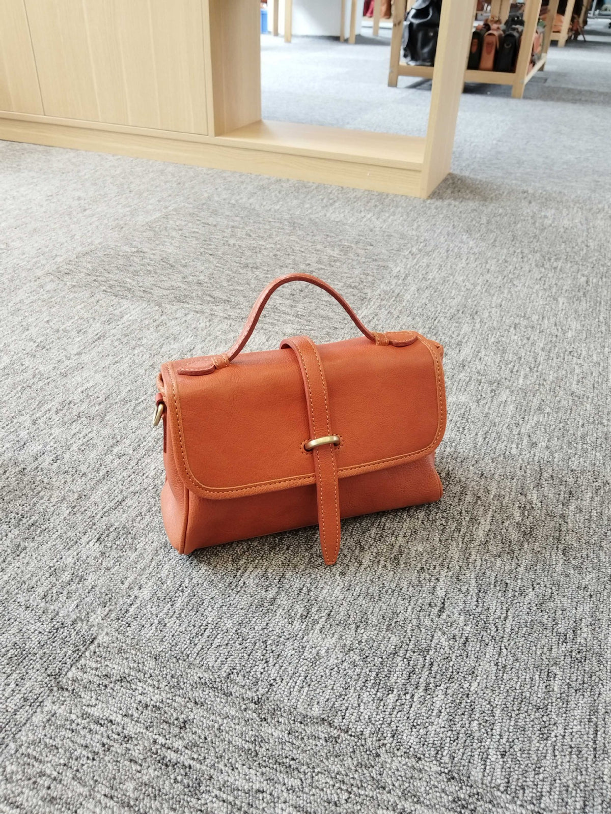 Women's Fur Genuine Leather Vintage Cowhide Mild Bags