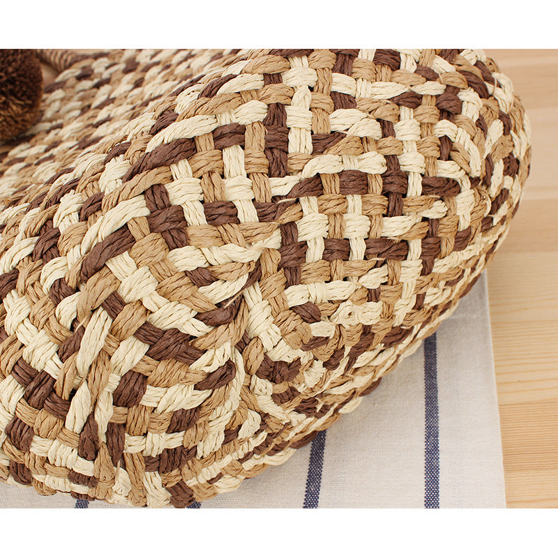Women's Woven Large Capacity Fashion Trend Vacation Shoulder Bags
