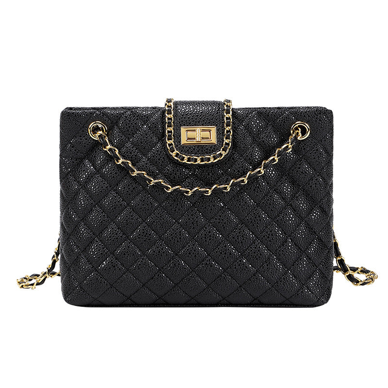 Women's New Large Capacity Fashion Caviar Shoulder Bags
