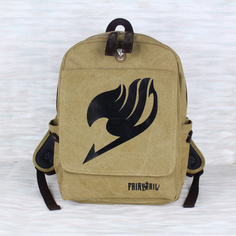 Popular Slouchy Canvas Simple Computer Inch Sports Backpacks