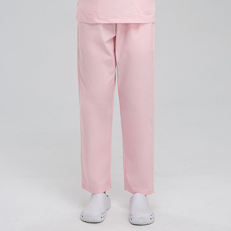Nurse Elastic Waistband Tether Dental Dentist Pants