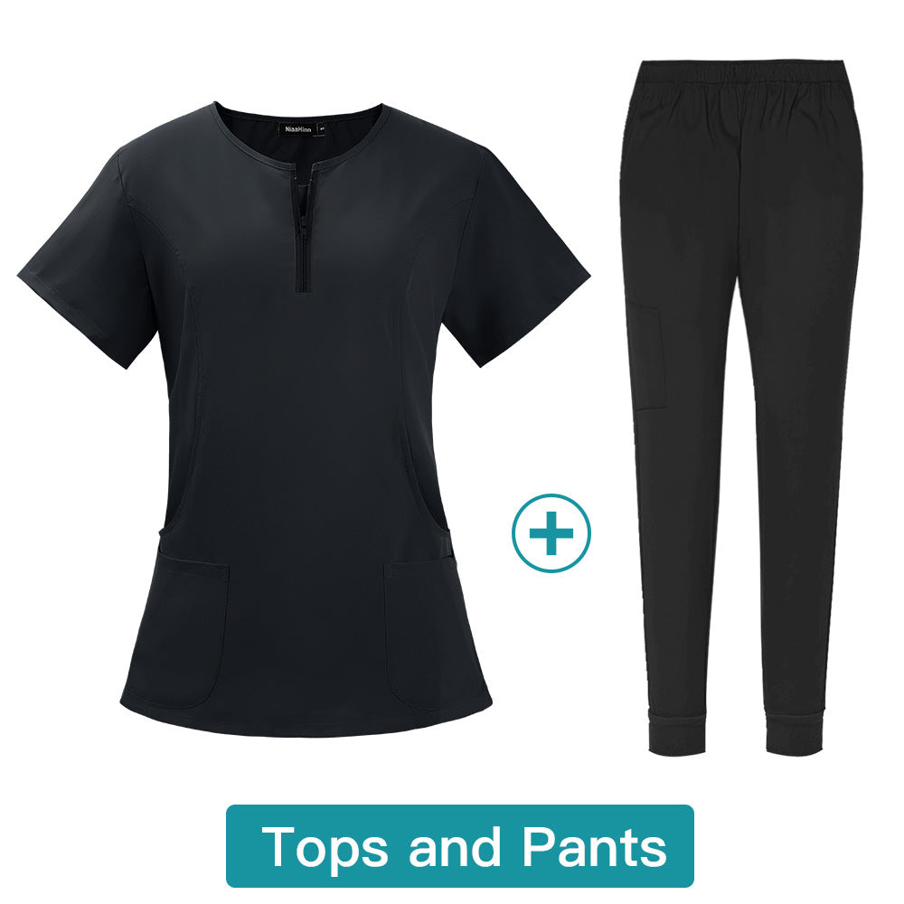 Elastic Hospital Oral Dentist Surgical Gown Uniform