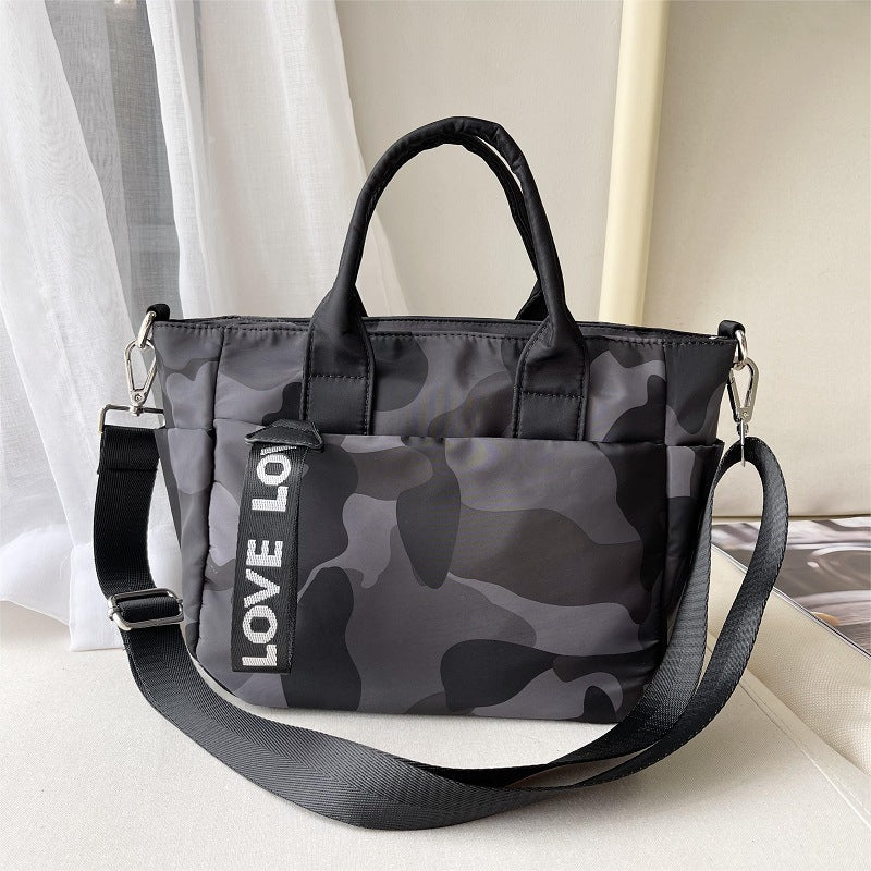 Women's Style Dumpling Medium Nylon Cloth Lightweight Fashion Crossbody Bags