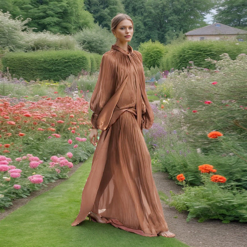 Women's Vietnam Niche Dress Spring Fashion Design Batwing Dresses