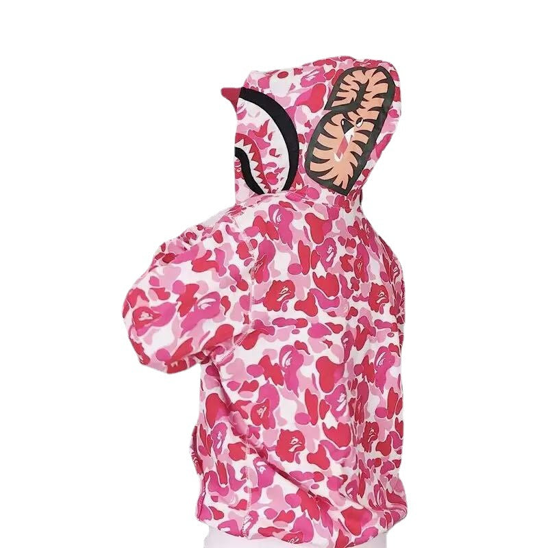 Women's & Men's & Iti Letter Print Cotton Hooded Sweaters