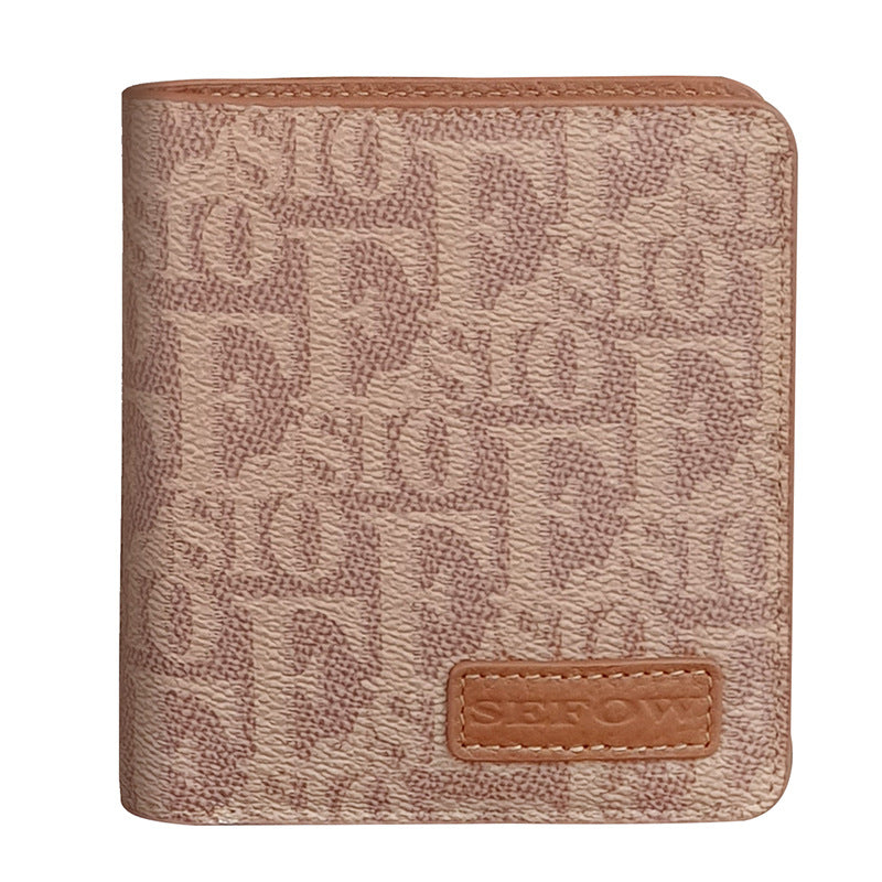 Women's Short Genuine Leather Compact One Thin Ladies Wallets