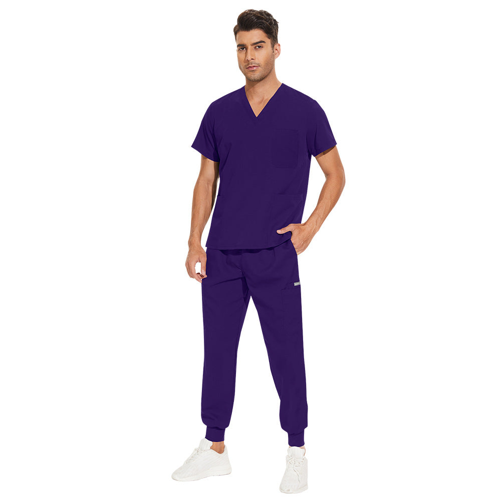 Women's & Men's & Washing Surgeon Disposable Protective Coveralls Work Uniform
