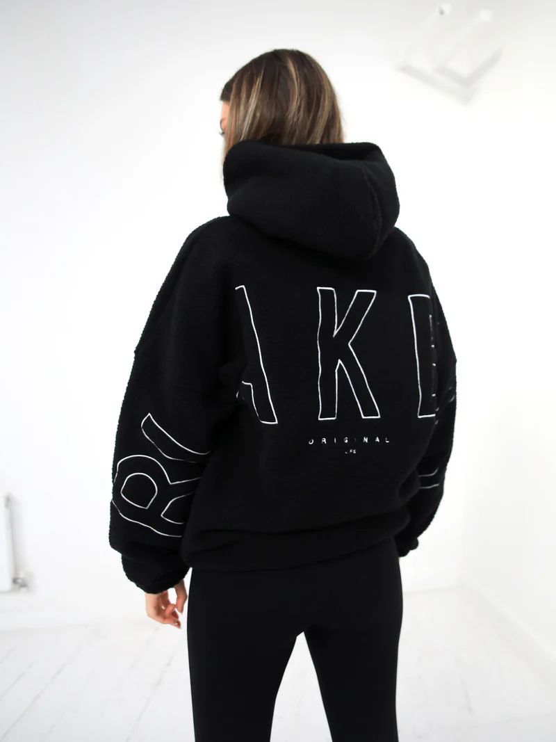 Unique Fleece Embroidery Clothes Trendy Thickened Sweaters
