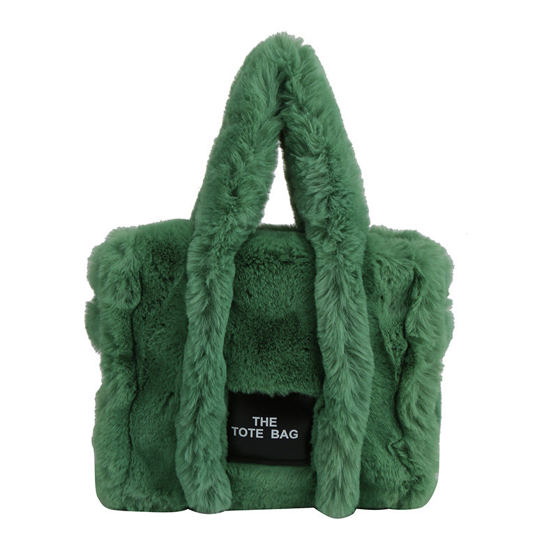 Women's Summer Plush Portable Retro Popular Western Bags