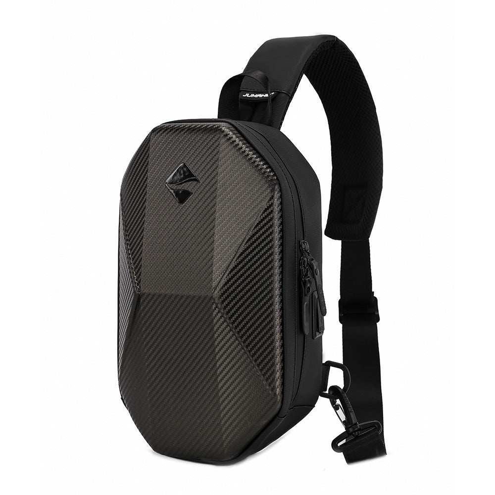 Men's High Quality Hard Shell Large Capacity Men's Chest Bags