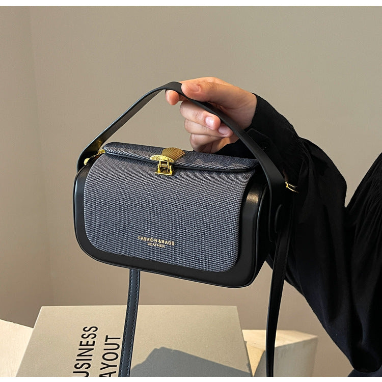 Women's Source Simple Contrast Color Fashion Crossbody Bags
