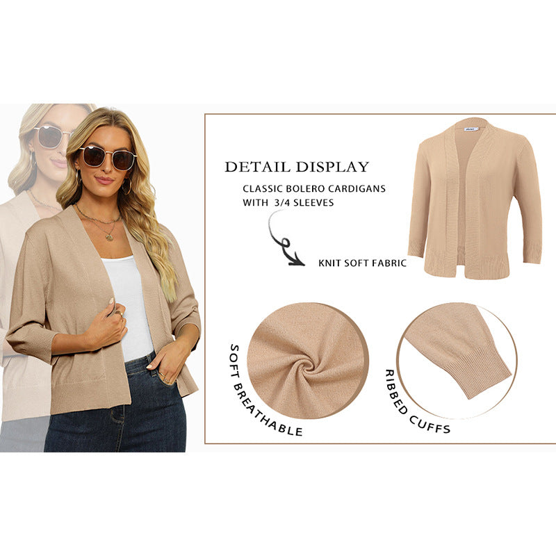 Women's Popular Fashion Outer Wear Slim Sweaters