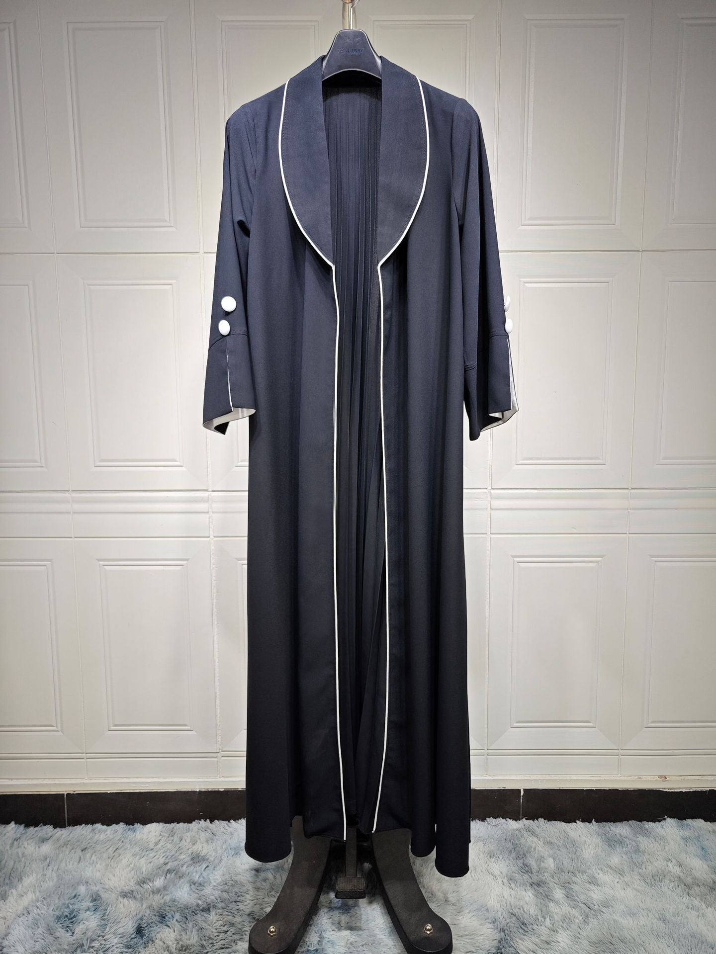 Women's Classic Maxi Dress Elegant Robe Cardigans