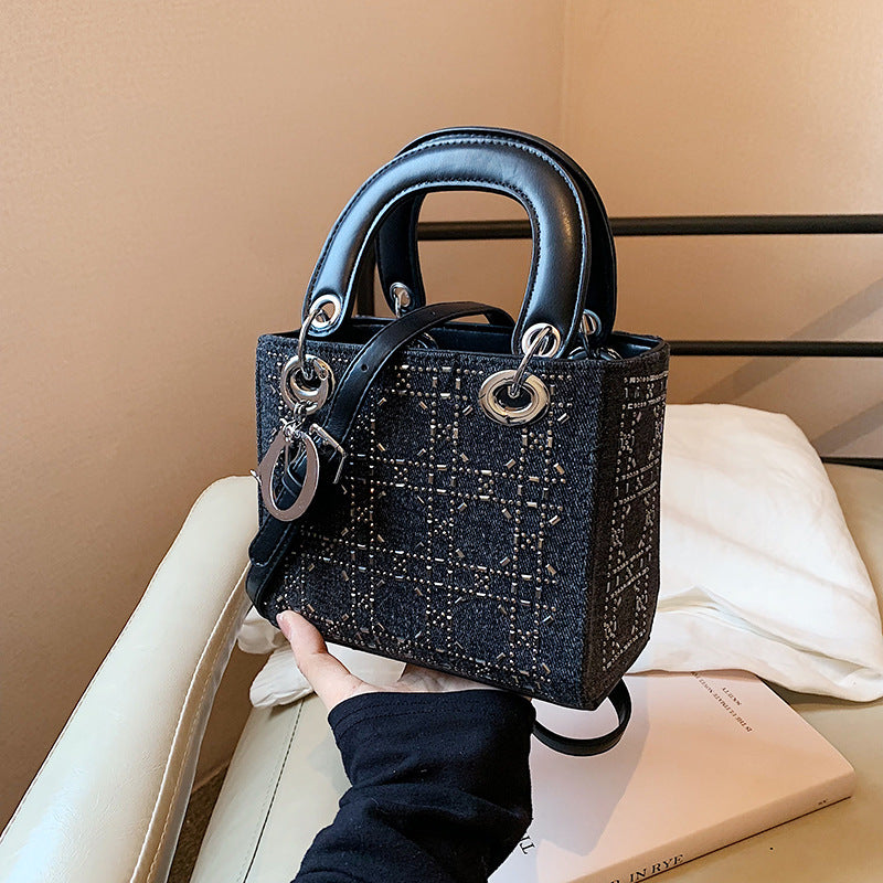 Women's Portable Banquet Diamond Fashion Rhinestone Shiny Bags