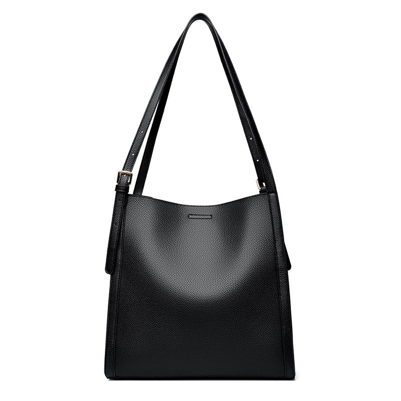 Women's Korean Style Simple Minority Large Capacity Shoulder Bags