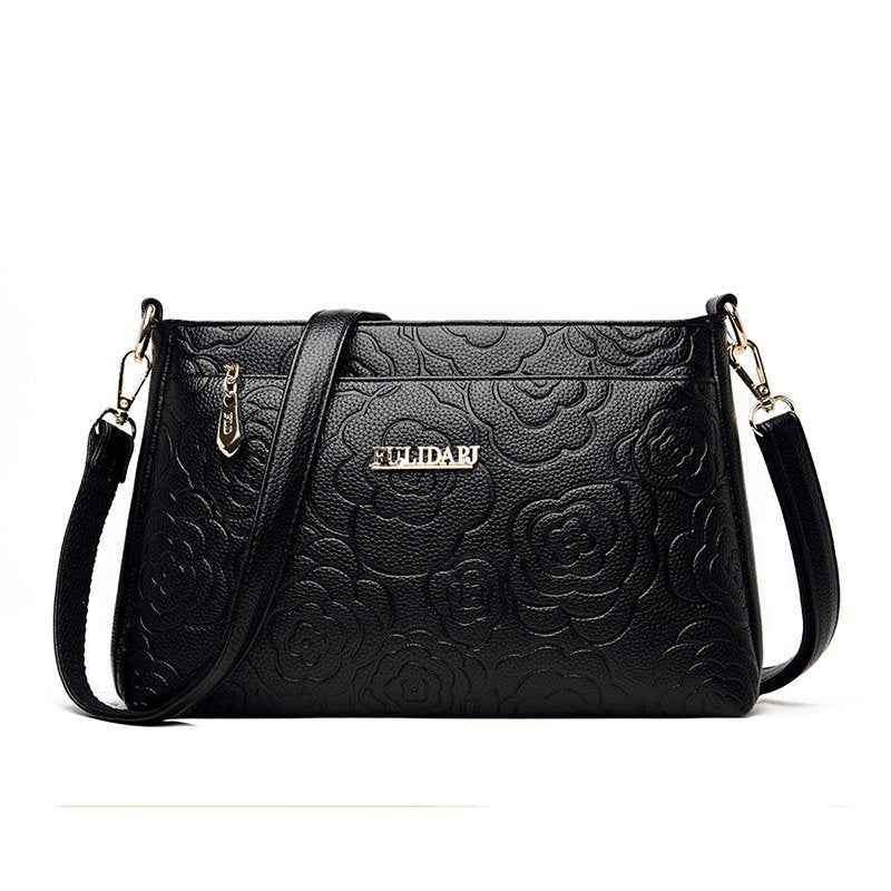 Women's Style Embossed Peony Trendy Mummy Super Shoulder Bags