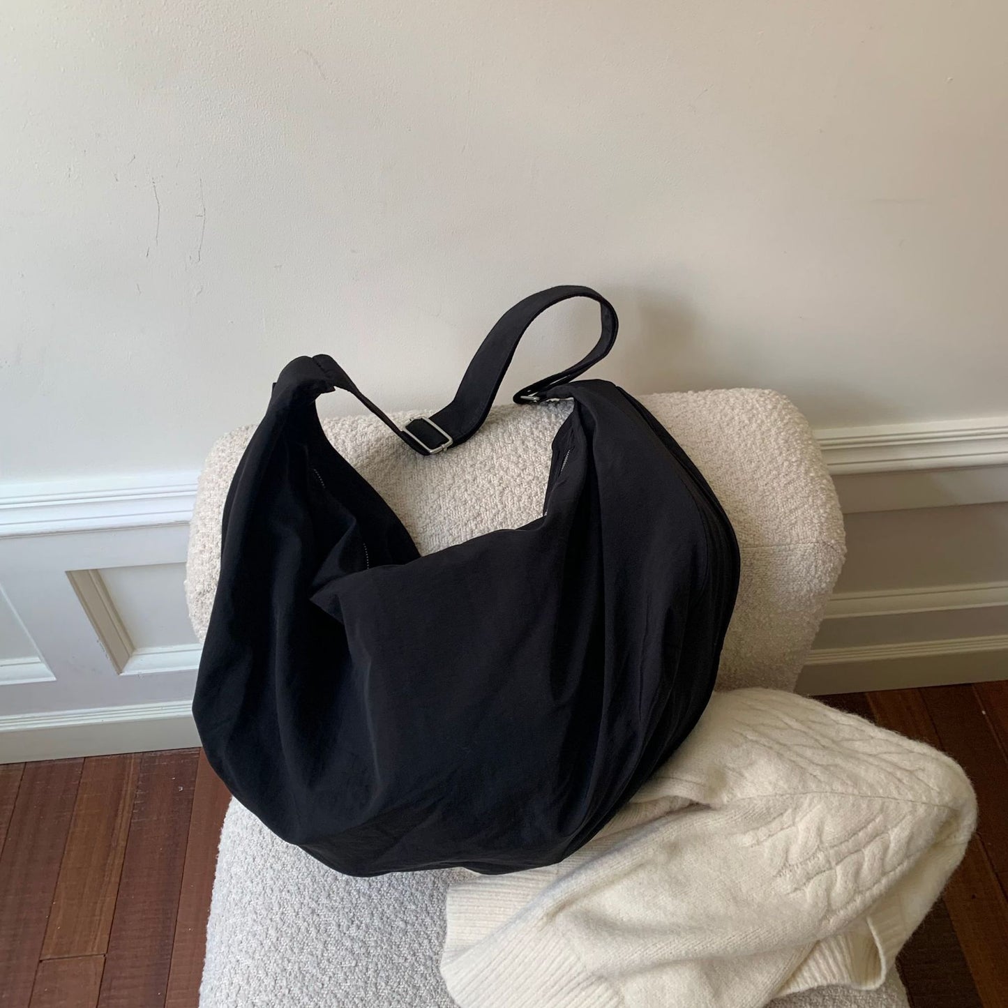 Women's Large Capacity Dumpling Nylon Fashion Crossbody Bags