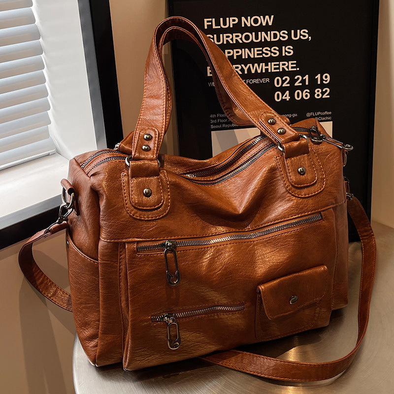 Women's Large Capacity Business Traveling Retro Versatile Travel Bags