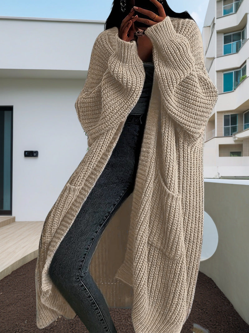 Women's Idle Style Long Loose Base Long-sleeved Sweaters