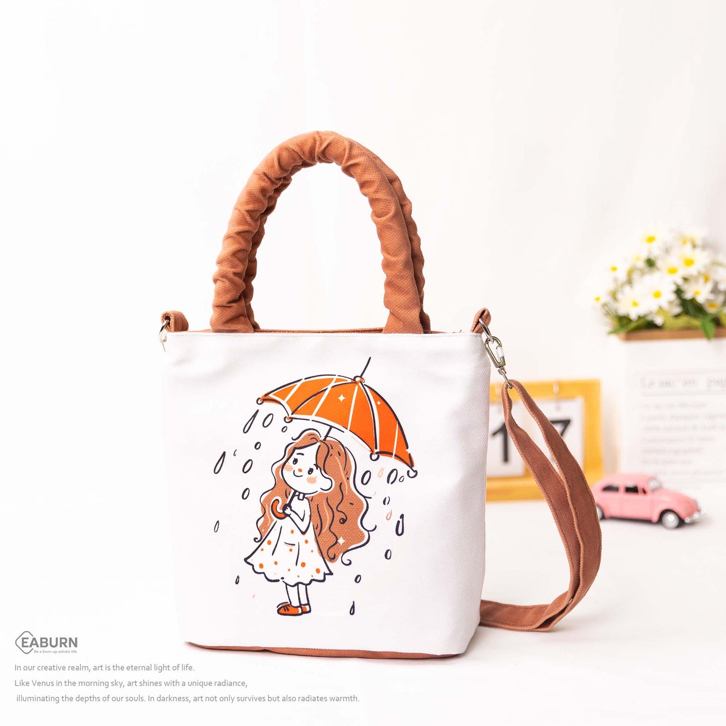 Women's Style Cute Hand Fresh Design Early Bucket Bags
