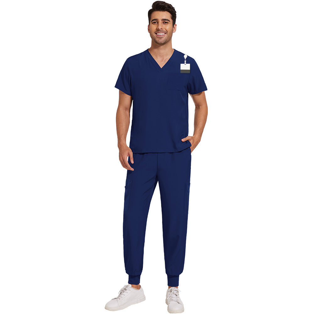 Doctors Nurses Frosted Thin Comfortable Breathable Uniform