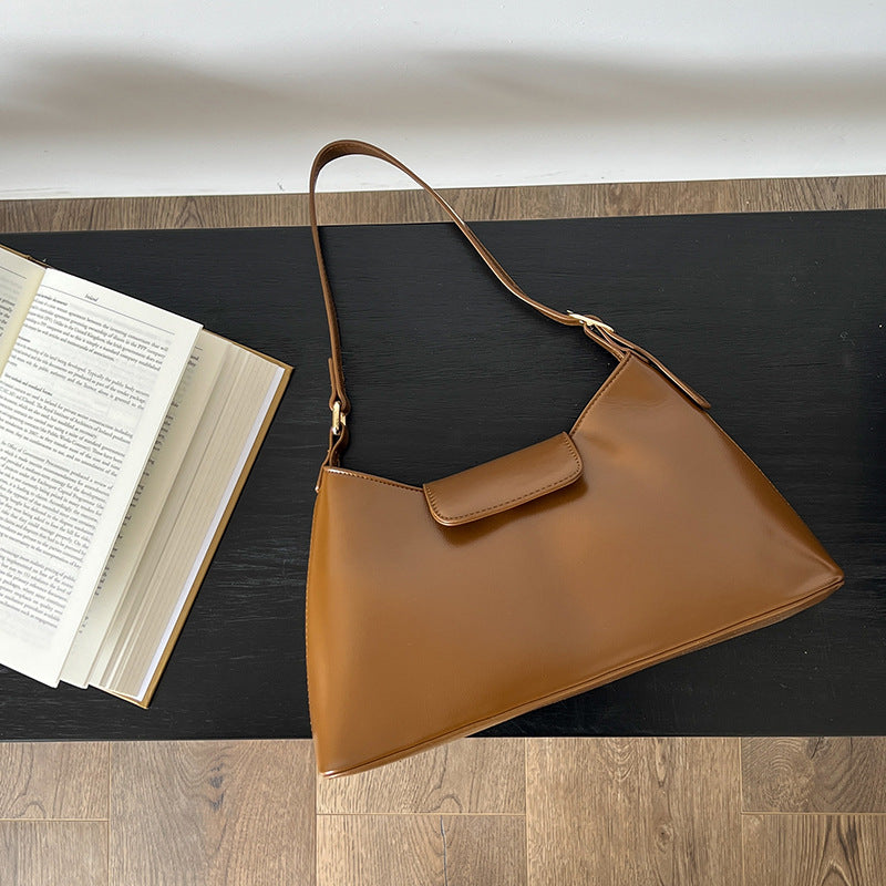 Women's Underarm Niche Korean Texture Portable Large Shoulder Bags