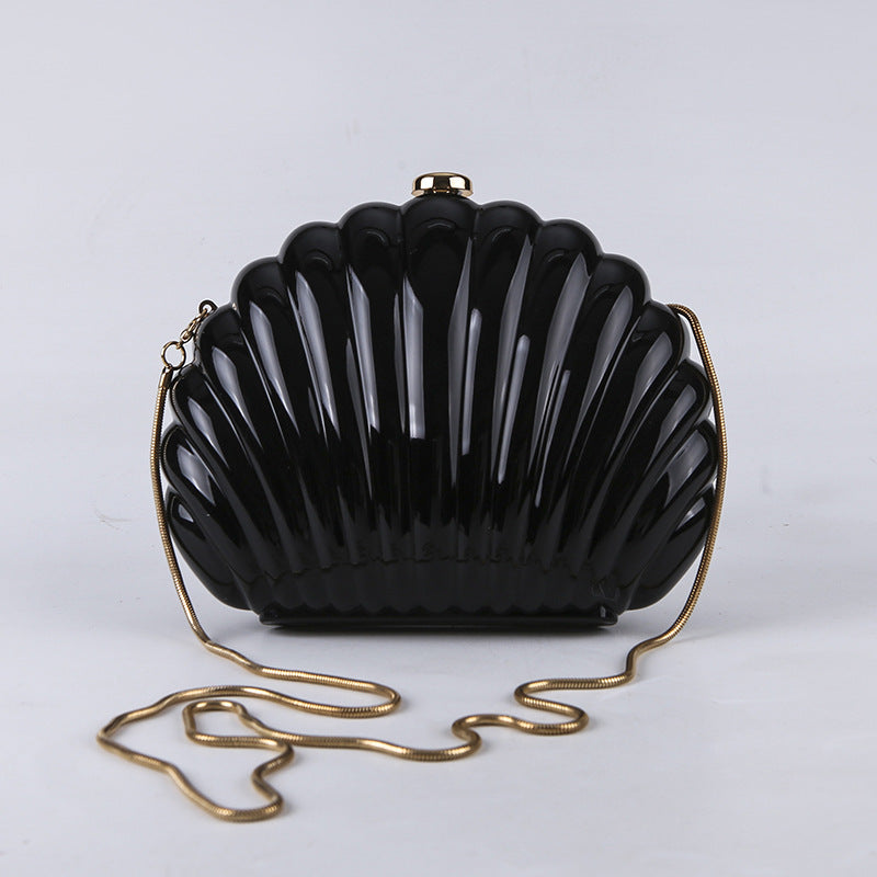Women's Color Shell Fashion Clutch Party Hard Evening Bags