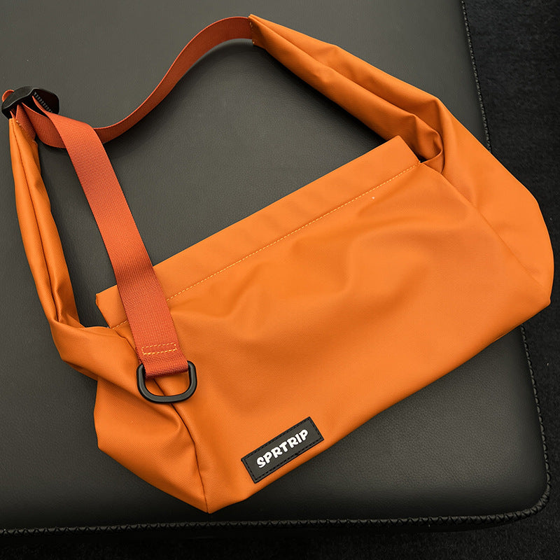 Women's & Men's Ge Early Spring Oxford Cloth Simple Crossbody Bags