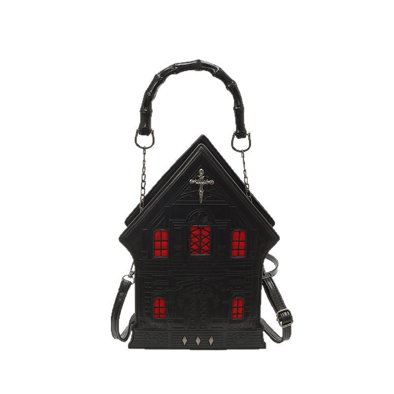Women's Personalized Creative Fashion Studded House Style Shoulder Bags