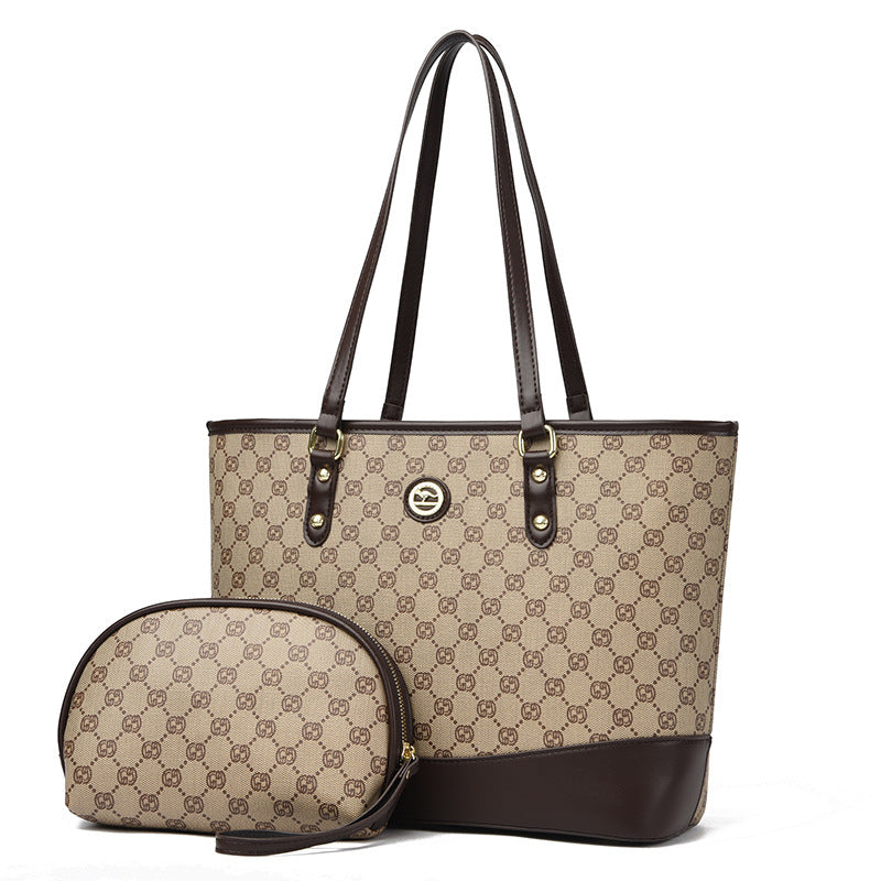 Women's Mother Fashion Large Capacity Letters Mom Handbags