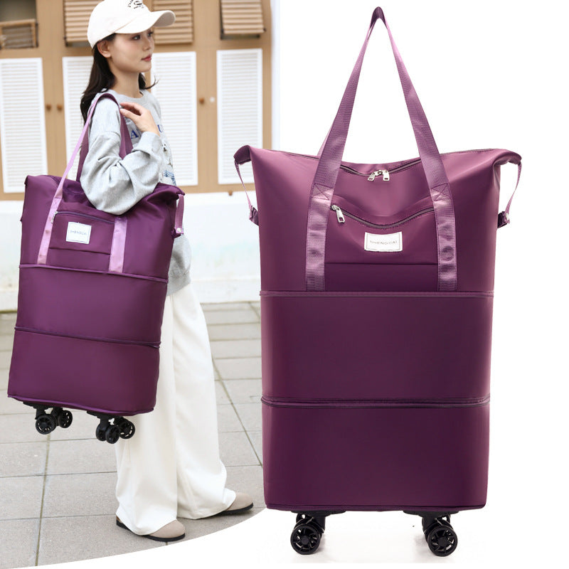 Large Capacity Short-distance Pull Storage Double Travel Bags