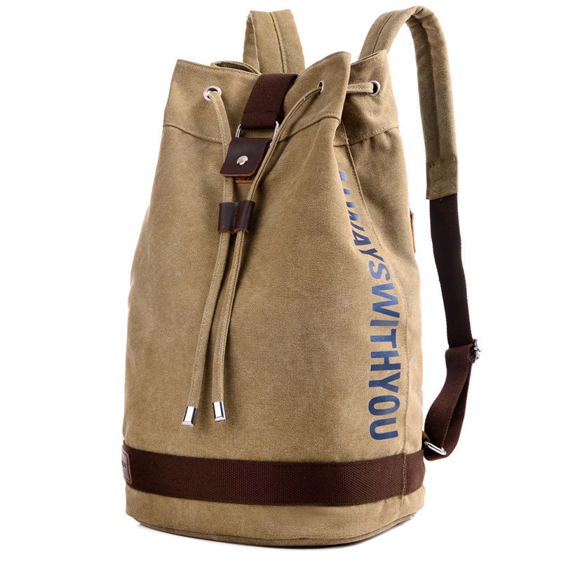 Men's Glamorous Canvas Basketball Large Capacity Sports Backpacks