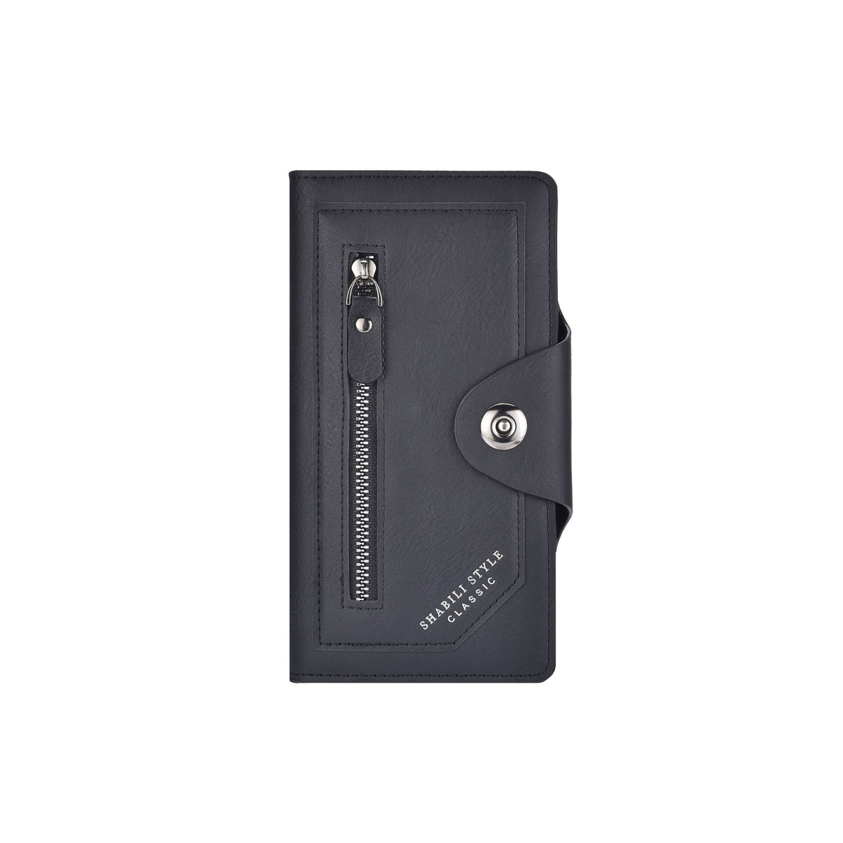 Men's Large Capacity Zipper Retro Clutch Expansion Men's Wallet