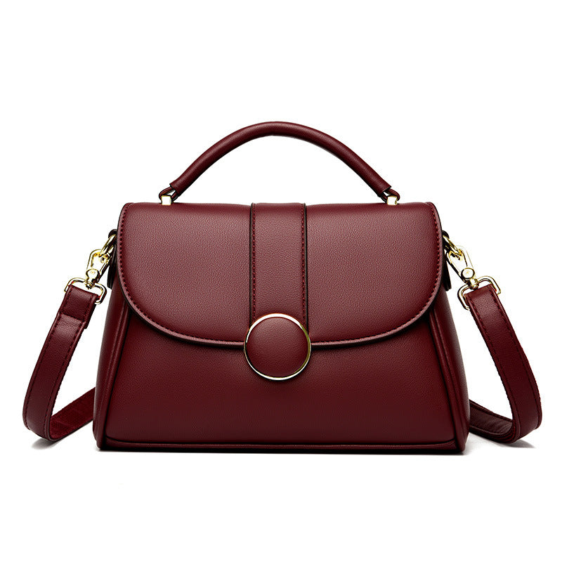 Women's Summer Light Luxury Simple Texture Mummy Shoulder Bags