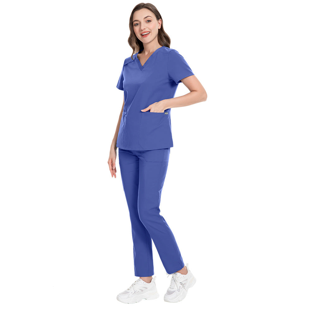 Split Cloth For Nursing Workers Lab Medical Uniform