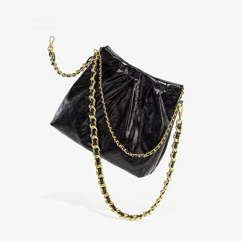 Women's Mother Chain Large Capacity Garbage Minority Tote Bags