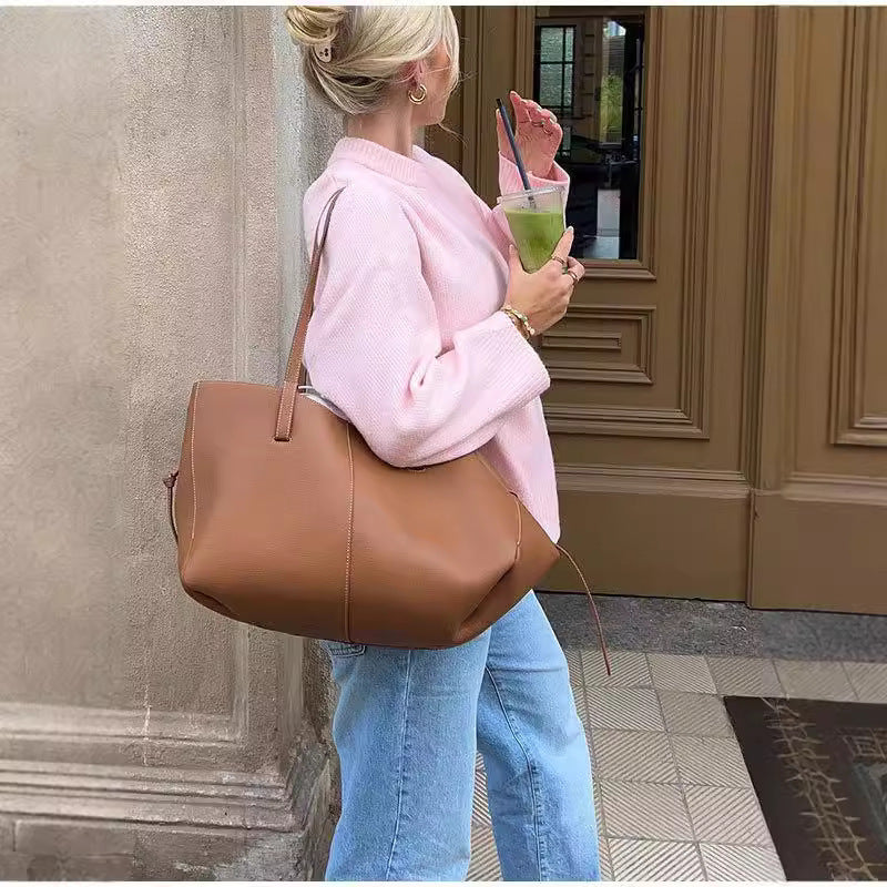 Winter Pink Sweet Crew Neck Pullover Sweaters