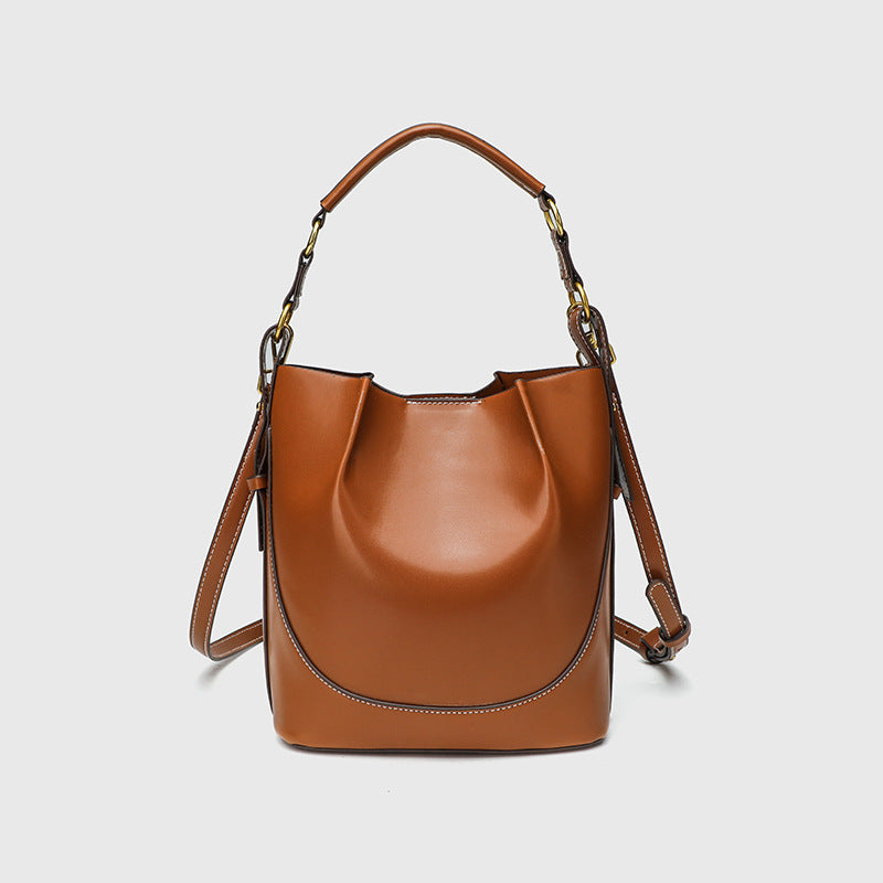 Large Capacity Wide Strap Single Portable Shoulder Bags