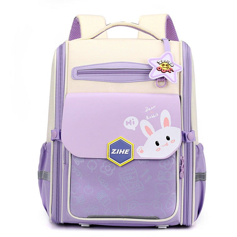 Women's & Men's & To Large Capacity Lightweight Burden Elementary School Students' Schoolbags