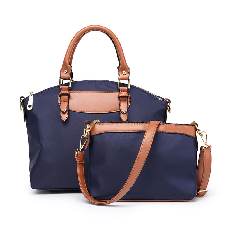 Women's Oxford Cloth Korean Style Easy To Wear Large Handbags