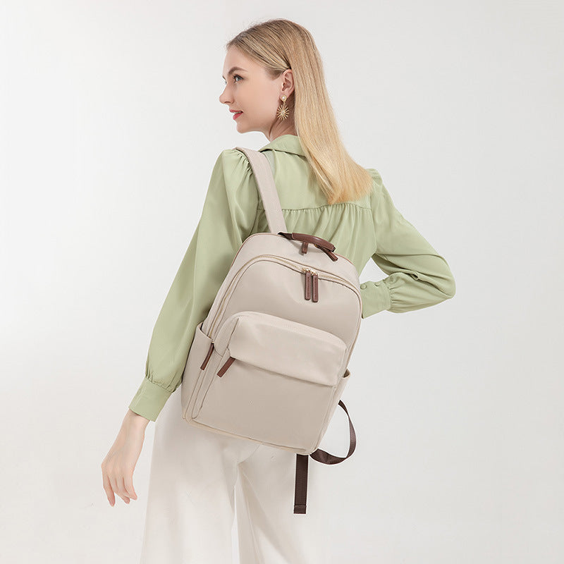 Women's Nylon Oxford Cloth Large Capacity Leisure Backpacks