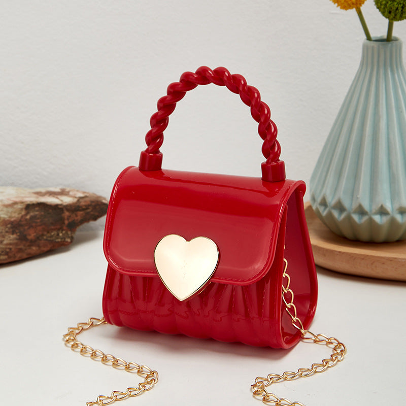 Love Chain Female Spring Korean Style Cute Small Square Bags