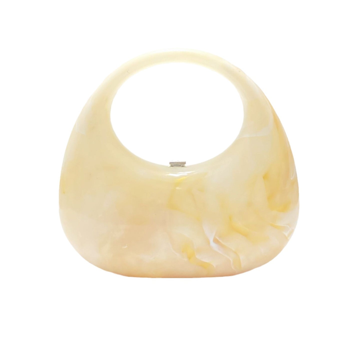 Women's Retro Marble Ice Crack Acrylic Box Handbags
