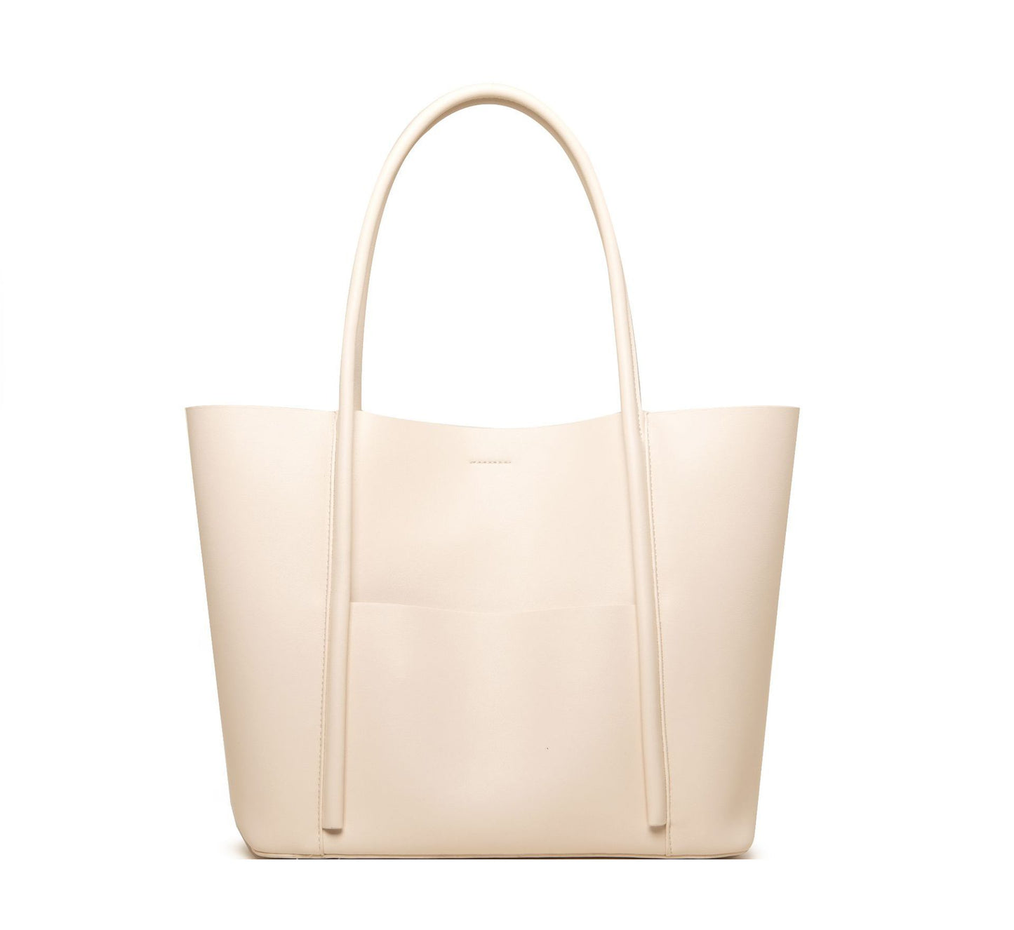 Women's Simple First Layer Cowhide Trendy Large Capacity Shoulder Bags