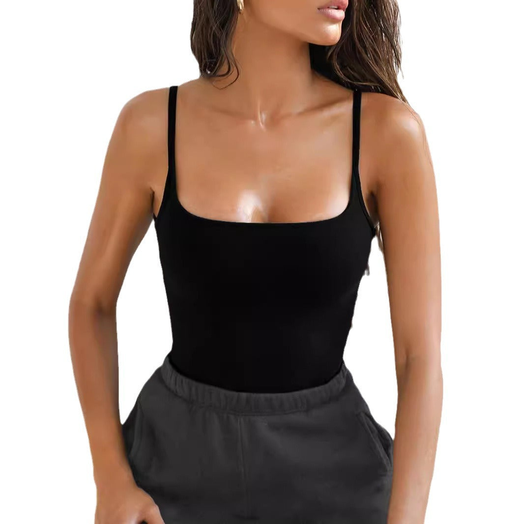 Women's Summer Milk Silk Hot Sling Base Tops